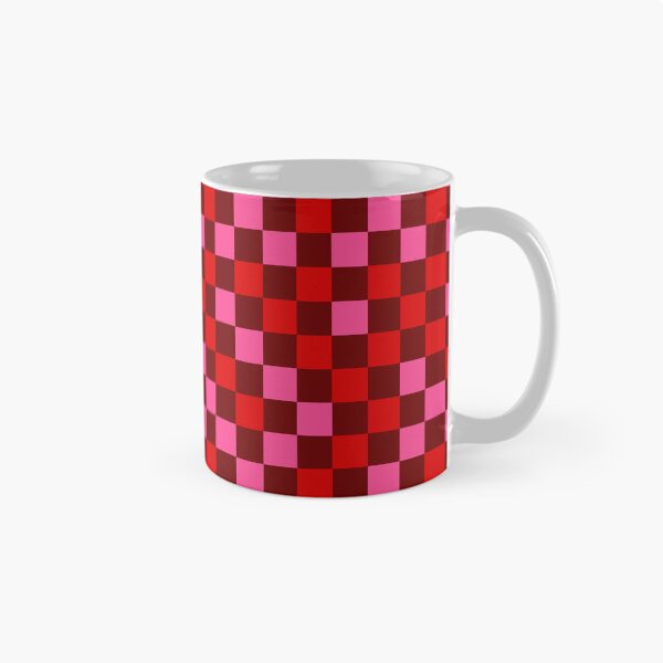 Item preview, Red Pink and Maroon Checkered  Design   designed and sold by PatternTitan.
