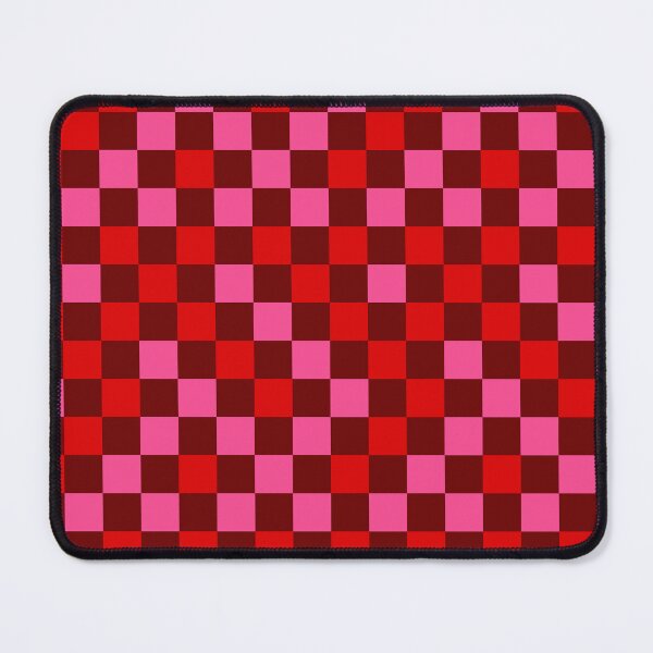 Item preview, Red Pink and Maroon Checkered Design designed and sold by PatternTitan.