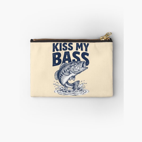 Item preview, Kiss My Bass Fishing Humor designed and sold by TeeARTHY.