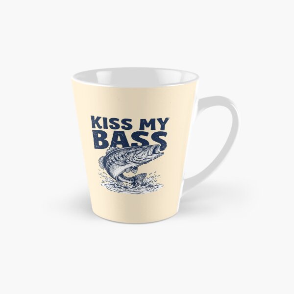 Item preview, Kiss My Bass Fishing Humor designed and sold by TeeARTHY.