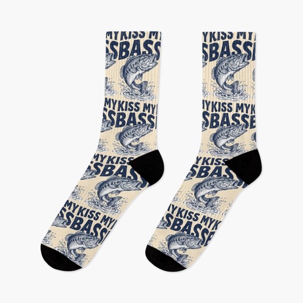 Item preview, Kiss My Bass Fishing Humor designed and sold by TeeARTHY.