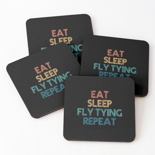 Item preview, Eat Sleep Fly Tying Repeat - Gift For Fly Tying Fans designed and sold by kindxinn.