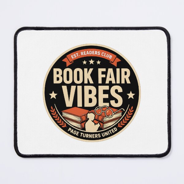 Item preview, Book Fair Vibes Librarian Book Lover Nostalgic Reading designed and sold by Redgiant87x.