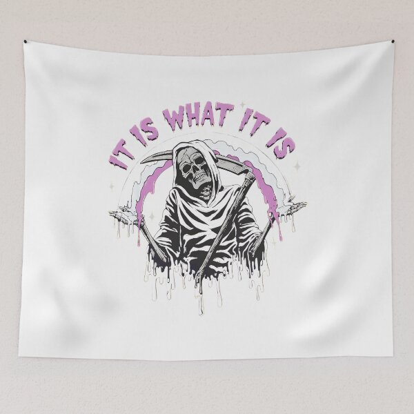 Item preview, It Is What It Iss Grims Reapers Pastel Goth Rainbow-59 designed and sold by WrightinMatthew.