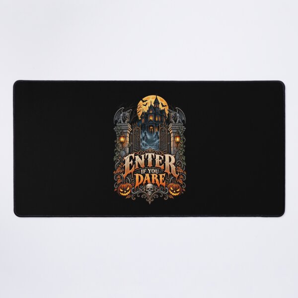 Item preview, Enter If You Dare – Retro Vintage Haunted House Halloween Horror Design designed and sold by RockitBaby.