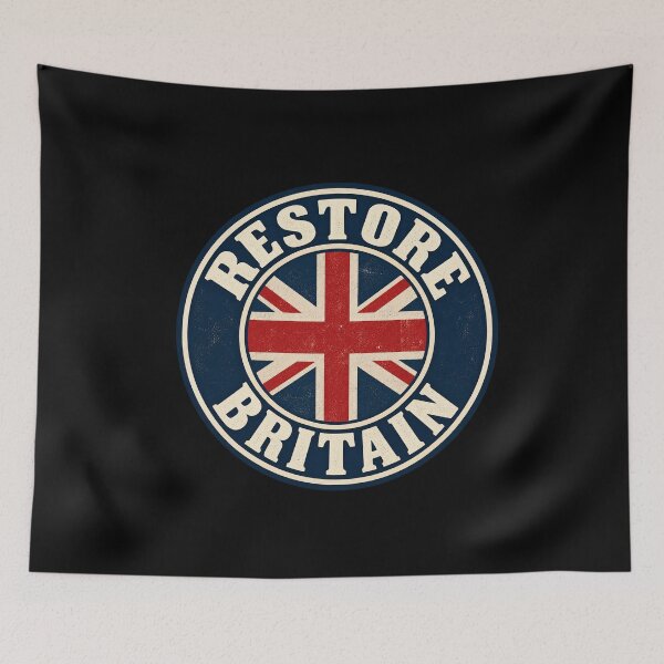 Item preview, Restore Britain – Vintage Union Jack designed and sold by JesterKrewArt.