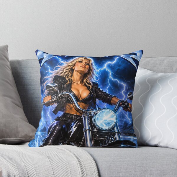 Item preview, Biker Poster Design: Ride The Lightning designed and sold by Moviebuff91.