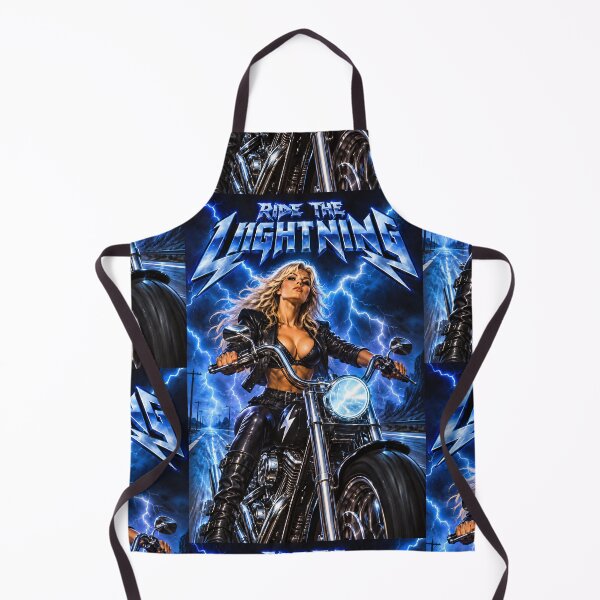 Item preview, Biker Poster Design: Ride The Lightning designed and sold by Moviebuff91.
