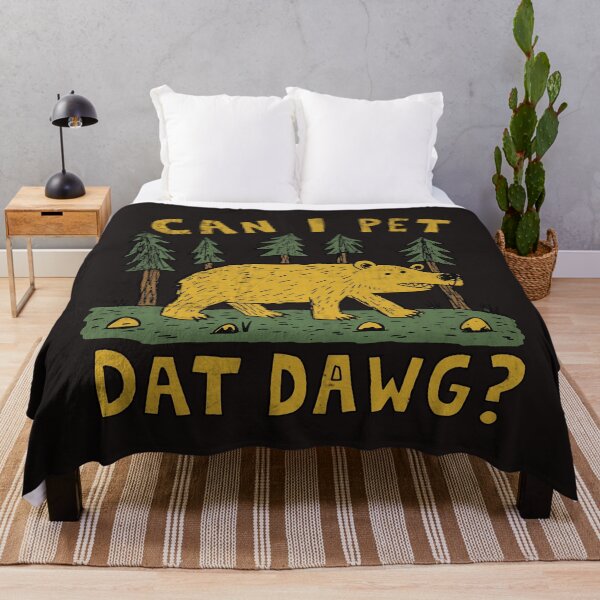 Item preview, Curious Bear Petting Joke – Funny Forest Humor designed and sold by Studio Bootleg.
