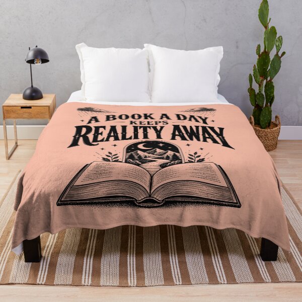 Item preview, A Book A Day Keeps Reality Away designed and sold by MagicTheDog.