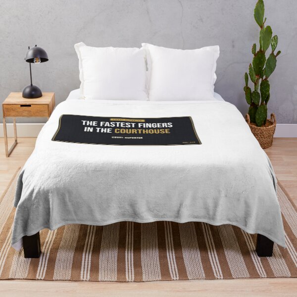 Item preview, The Fastest Fingers In The Courthouse Court Reporter designed and sold by SlowMadeShelf.