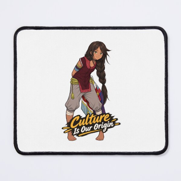 Item preview, Culture Is Our Origin | Anime Character Celebrating Heritage & Cultural Identity designed and sold by mengraphen.