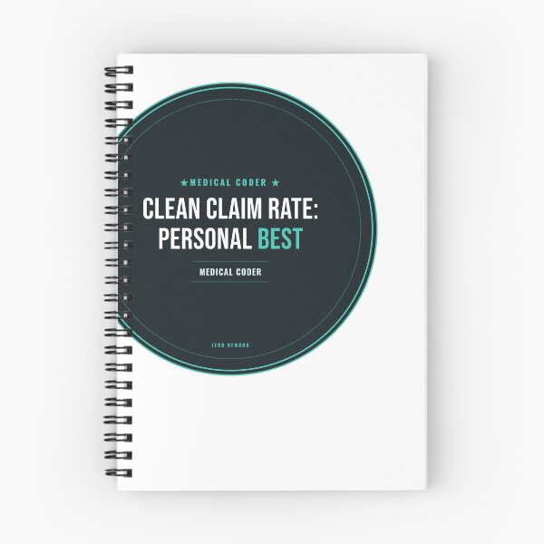 Item preview, Clean Claim Rate: Personal Best Medical Coder Seal designed and sold by SlowMadeShelf.