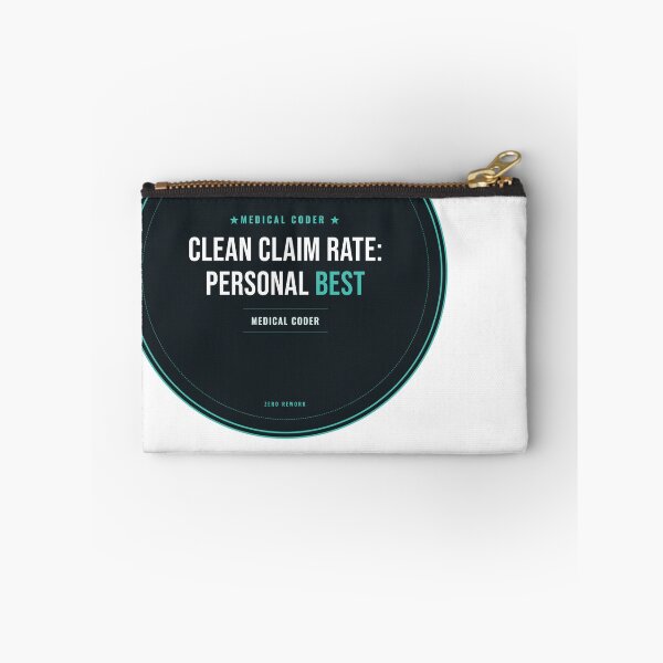 Item preview, Clean Claim Rate: Personal Best Medical Coder Seal designed and sold by SlowMadeShelf.