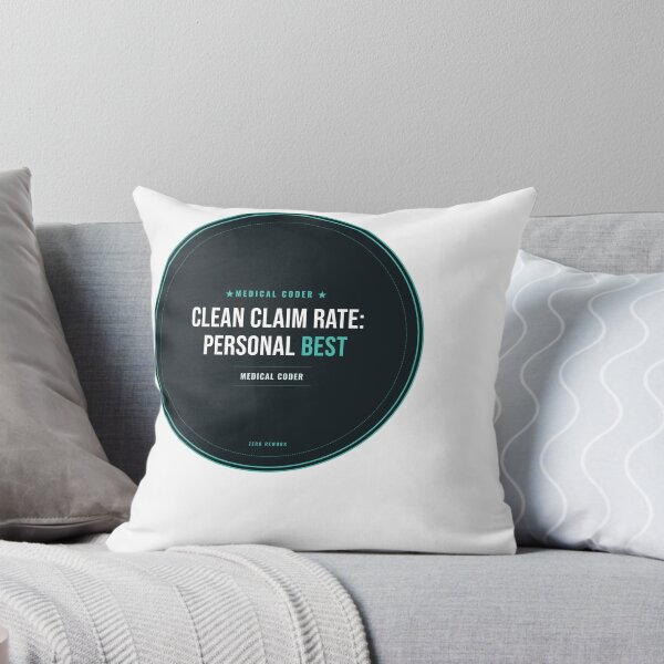 Item preview, Clean Claim Rate: Personal Best Medical Coder Seal designed and sold by SlowMadeShelf.