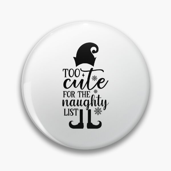 Item preview, Christmas Dog Too Cute for the Naughty List Design designed and sold by FuzionRaptor.