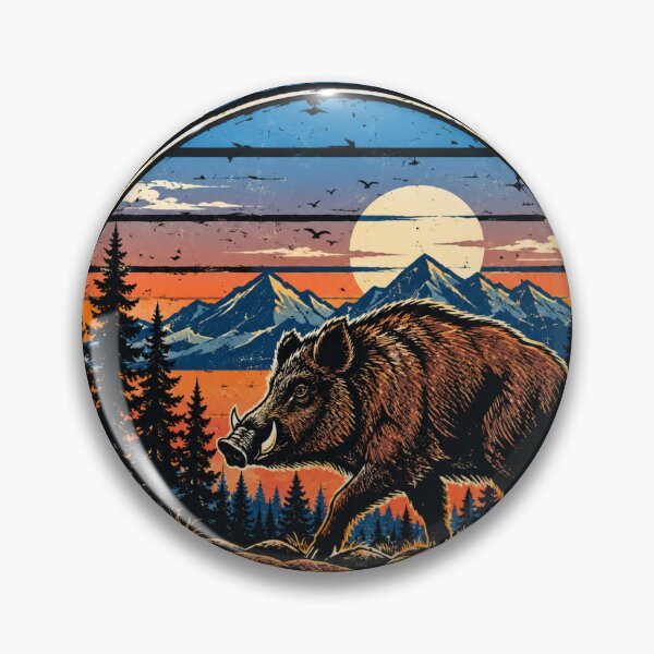 Artikelvorschau, Wild Boar Mountain Wilderness entworfen und verkauft von timiparkerart.