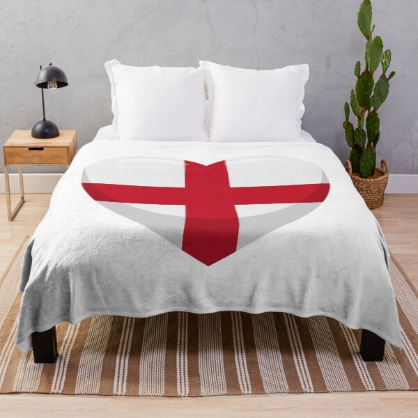 Item preview, England Flag Heart / I Love England (On White) designed and sold by STUDIO-72.