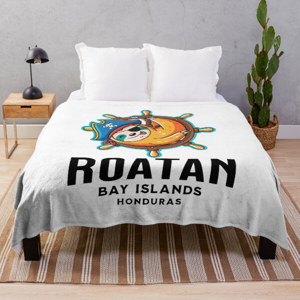 Item preview, Roatán Pirate Sloth at the Helm designed and sold by BeachWhisper.