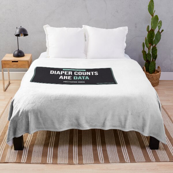 Item preview, Diaper Counts Are Data Postpartum Nurse designed and sold by SlowMadeShelf.