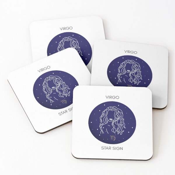 Item preview, Minimalist Celestial Virgo Zodiac Sign Horoscope designed and sold by Jelicint.