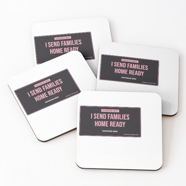 Item preview, I Send Families Home Ready Postpartum Nurse designed and sold by SlowMadeShelf.