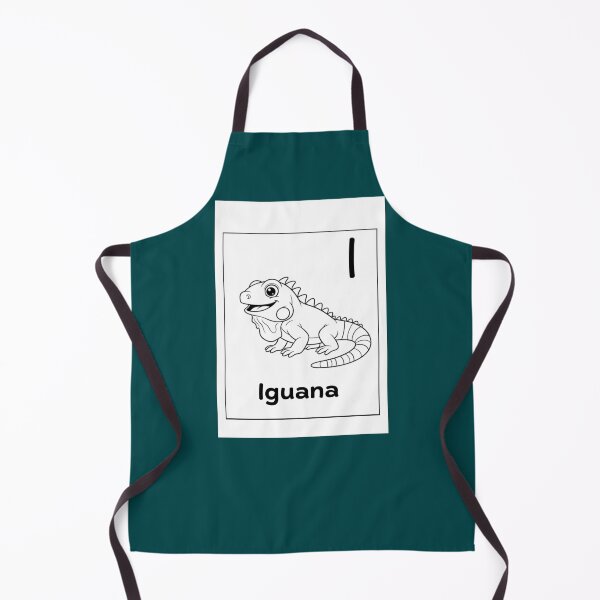 Item preview, Iguana Letter I Design designed and sold by ZedColors.