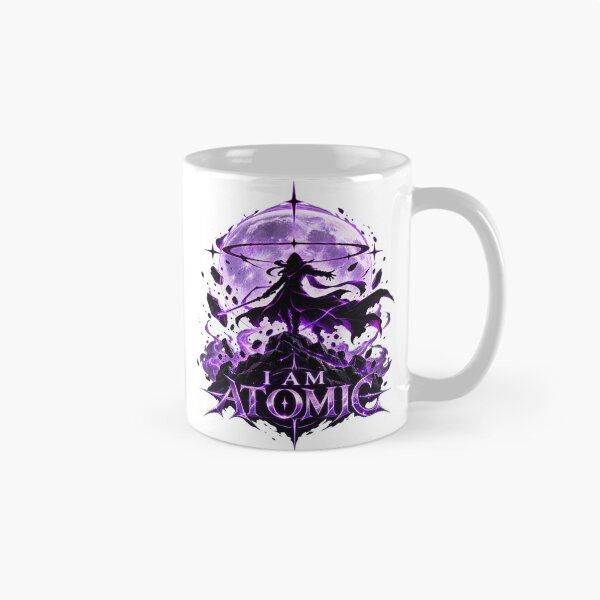 Item preview, I Am Atomic Purple Moon Dark Fantasy Warrior designed and sold by Dazai_shop⭐⭐⭐⭐⭐.