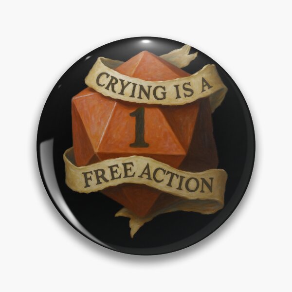 Item preview, Crying Is a Free Action designed and sold by abby-thorns.