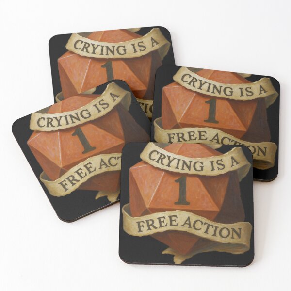 Item preview, Crying Is a Free Action designed and sold by abby-thorns.