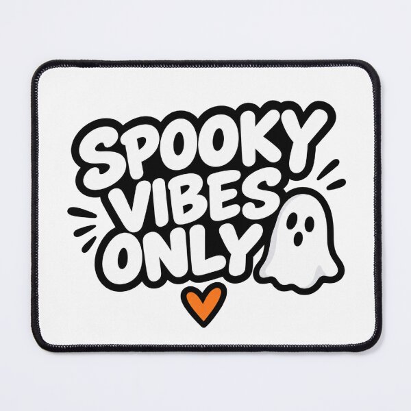 Item preview, Spooky Vibes Only Funny Halloween Quote Design designed and sold by Kenzie & Co.