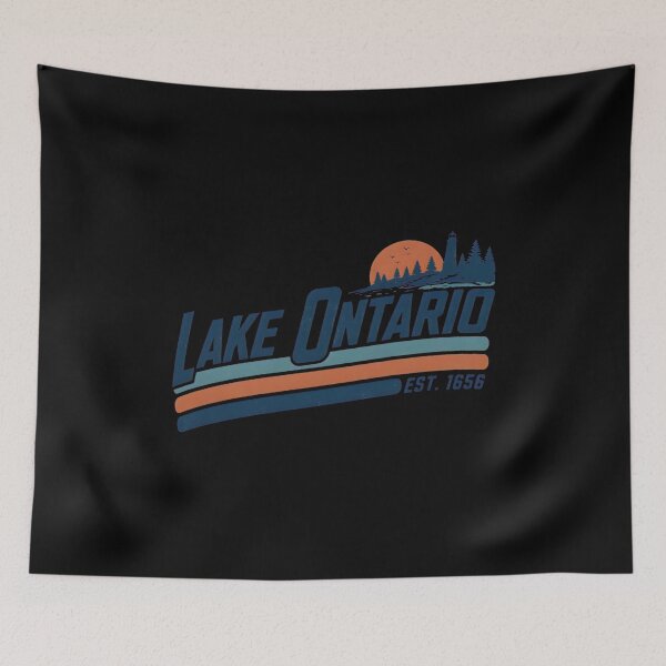 Item preview, Lakes Ontarios EST. 1656 Lighthouses Sunset-86 designed and sold by WrightinMatthew.