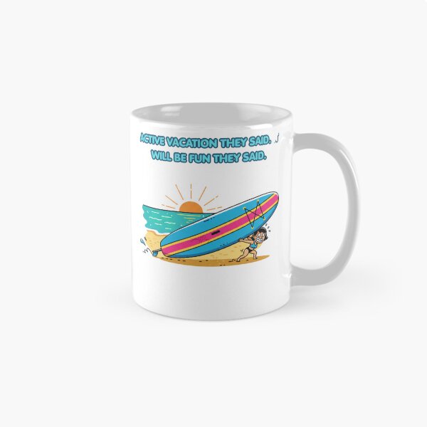 Item preview, Funny Petite Girl Struggling with Giant Paddleboard, Cute Comic Woman Carrying Big SUP Board Beach Cartoon, Summer Vacation Humor Apparel Graphic Sticker designed and sold by SmartPuns.