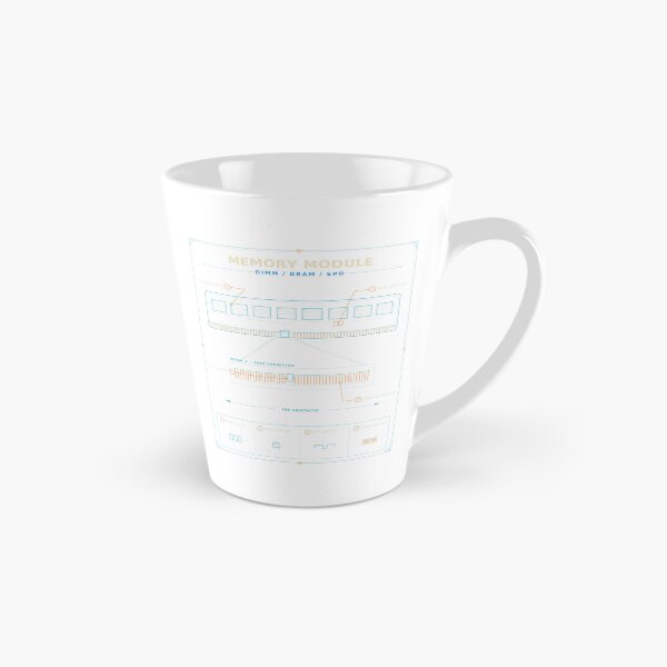 Item preview, RAM Blueprint Schematic — Memory Module Technical Diagram designed and sold by ColdRoot.