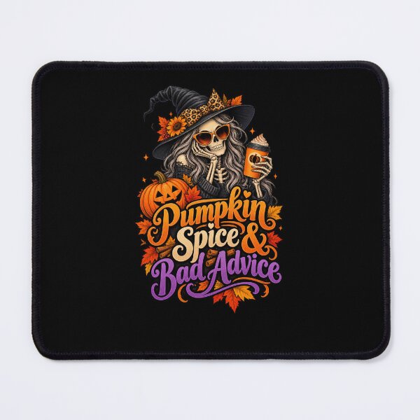 Item preview, Pumpkin Spice & Bad Advice – Funny Fall Halloween Witch Coffee Design designed and sold by RockitBaby.