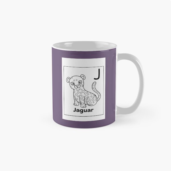 Item preview, Jaguar Letter J Design designed and sold by ZedColors.