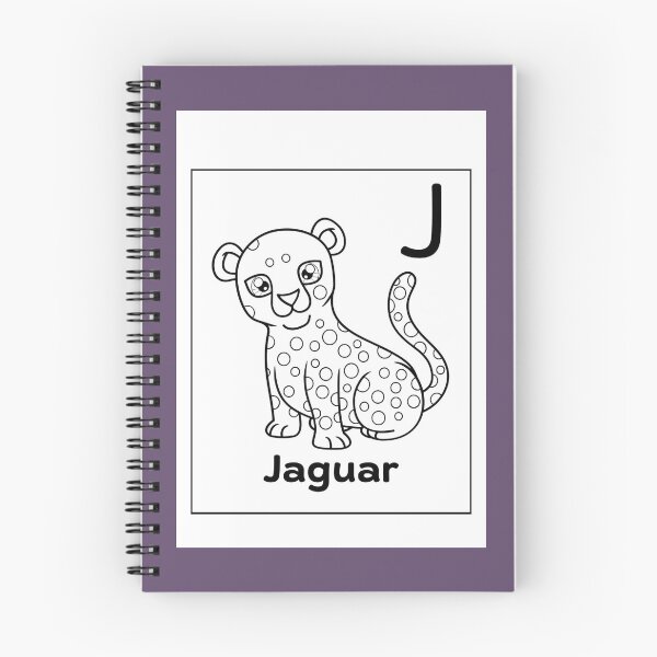 Item preview, Jaguar Letter J Design designed and sold by ZedColors.