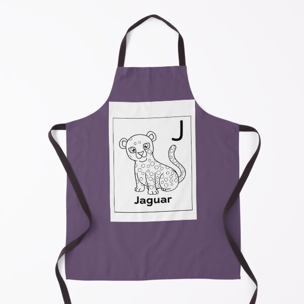 Item preview, Jaguar Letter J Design designed and sold by ZedColors.