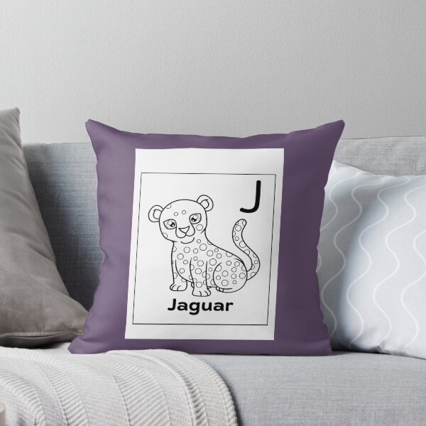 Item preview, Jaguar Letter J Design designed and sold by ZedColors.