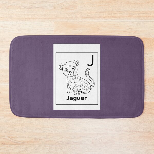 Item preview, Jaguar Letter J Design designed and sold by ZedColors.