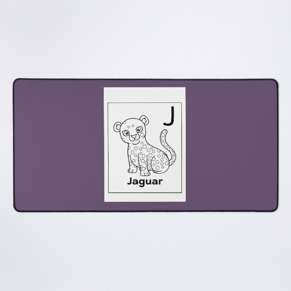Item preview, Jaguar Letter J Design designed and sold by ZedColors.