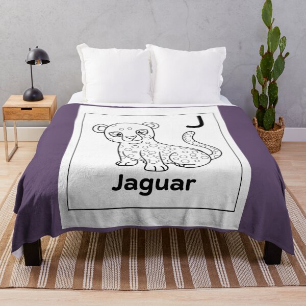 Item preview, Jaguar Letter J Design designed and sold by ZedColors.