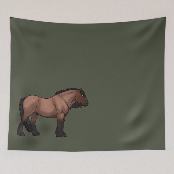 Item preview, Bay Roan Jutland designed and sold by Old Water Cryptid .
