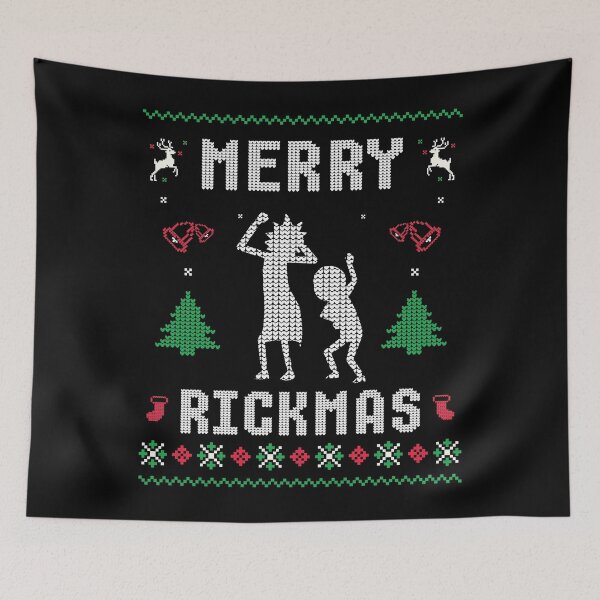 Item preview,  Relaxed Merry Rickmas Christmas   Art  designed and sold by Panega.