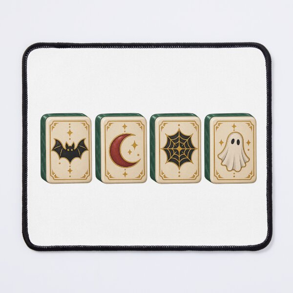Item preview, Halloween Mahjong Tiles Spooky Game Night designed and sold by Dark Energy.