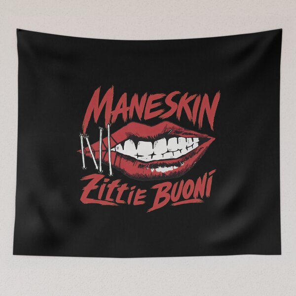 Item preview, MANESKINS N Little BUONIS Rock Band Lips designed and sold by PalasGryzuary.