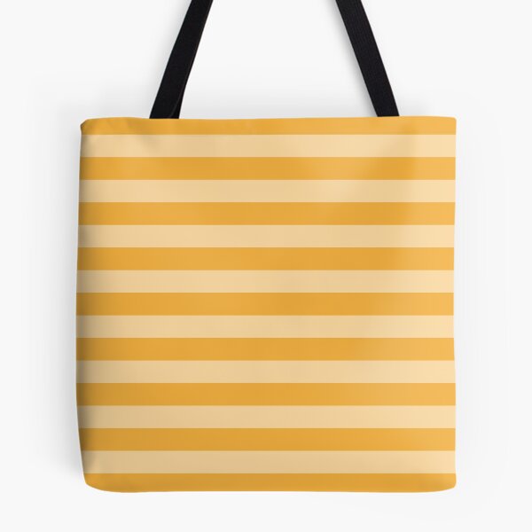 Item preview, Horizontal stripes in amber yellow designed and sold by RishabhArts1.