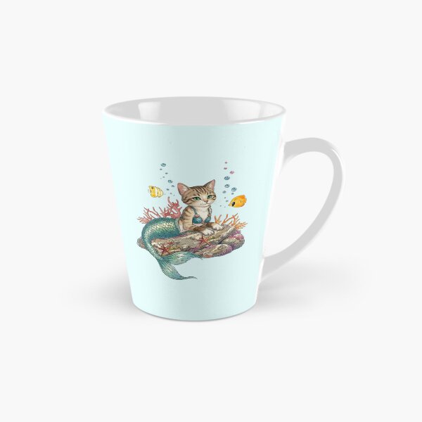 Item preview, Cat Mermaid, Mer-Cats, Ocean Art, Marine Cat, Fantasy Art, Funny designed and sold by classic car craze.