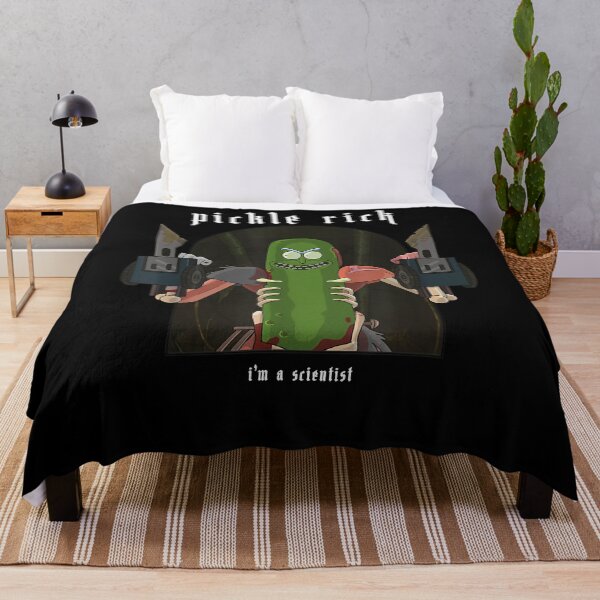 Item preview, Relaxed Pickle Rick I'm A Scientist Merch-Drawn Art designed and sold by Panega.