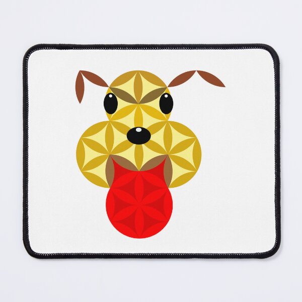 Item preview, Sacred Dog Of Life With Tongue Out designed and sold by iSacredGeometry.